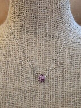 SWAROVSKI Crystal Slide Ball Pendant Necklace